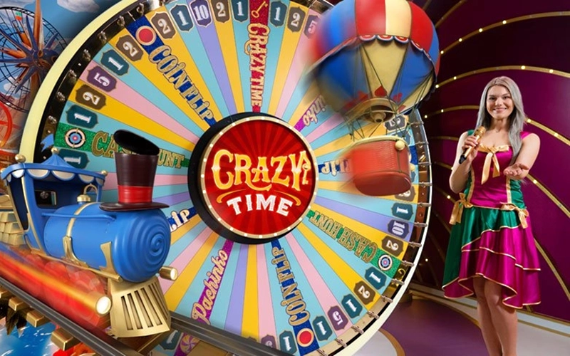 Prueba suerte con Crazy Time en Menace King.