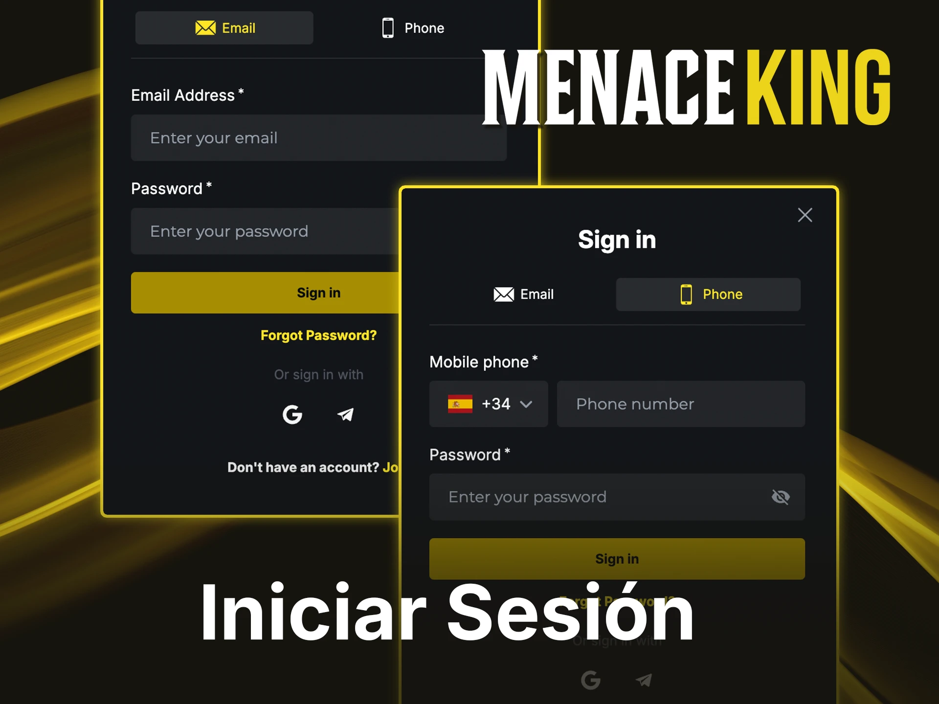Pasos sencillos para iniciar sesión en tu cuenta de Menace King.